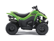 New 2017 KAWASAKI KFX50 LIME GREEN THE KFX50 ATV IS THE PERFECT FIRST ATV TO INTRODUCE NEW RIDERS SIX YEARS AND OLDER TO THE EXCITING FOUR-WHEEL LIFESTYLE.